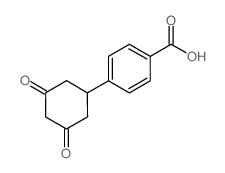 4-(3,5-Dioxocyclohexyl)benzoic acid结构式