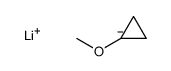 lithium,methoxycyclopropane Structure