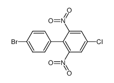 4'-bromo-4-chloro-2,6-dinitrobiphenyl结构式