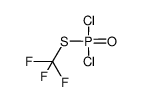 trifluoromethylsulfanylphosphoryl dichloride结构式