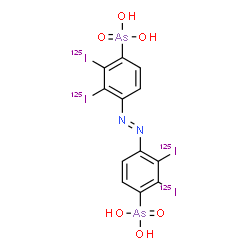 diazodiiodoarsanilic acid Structure