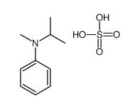 N-methyl-N-propan-2-ylaniline,sulfuric acid Structure