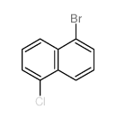 1-溴-5-氯萘结构式