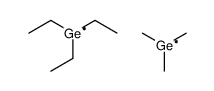triethylgermanium, trimethylgermanium结构式