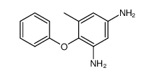 1,3-Benzenediamine,5-methyl-4-phenoxy-(9CI) structure