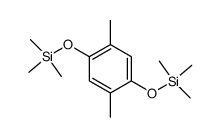 1,4-Bis(trimethylsiloxy)-2,5-dimethylbenzene结构式