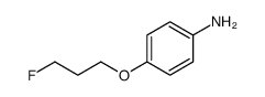 4-(3-fluoropropoxy)aniline结构式