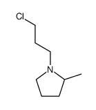3-(2-Methyl-1-pyrrolidyl)propyl chloride Structure