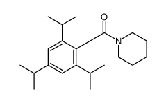 piperidin-1-yl-[2,4,6-tri(propan-2-yl)phenyl]methanone结构式