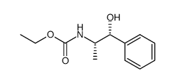 (1R,2S)-2-[(ethoxycarbonyl)amino]-1-phenyl-1-propanol Structure