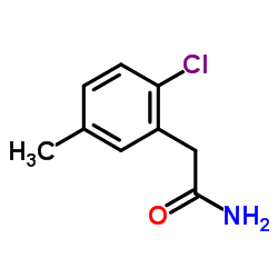 2-(2-Chloro-5-methylphenyl)acetamide结构式