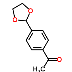 2-(4-Acetylphenyl)-1,3-dioxolane Structure