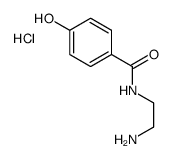 N-(2-aminoethyl)-4-hydroxybenzamide monohydrochloride结构式