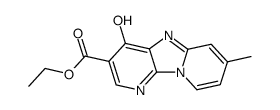 ethyl 4-hydroxy-7-methylimidazo[1,2-a:5,4-b']dipyridine-3-carboxylate结构式
