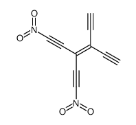 4-ethynyl-1-nitro-3-(2-nitroethynyl)hex-3-en-1,5-diyne结构式