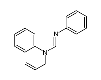 N,N'-diphenyl-N-prop-2-enylmethanimidamide结构式