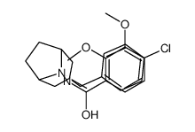 N-[8-[(4-chlorophenyl)methyl]-8-azabicyclo[3.2.1]octan-3-yl]-2,3-dimethoxybenzamide Structure