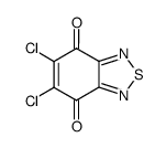 5,6-dichloro-4,7-dioxo-4,5-dihydrobenzo-2,1,3-thiadiazole结构式