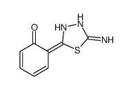 2-(5-氨基-1,3,4-噻二唑-2-基)-苯酚结构式