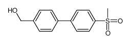 4-(4-Methanesulfonylphenyl)benzyl alcohol Structure