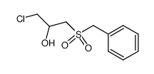 3-chloro-1-phenylmethanesulfonyl-propan-2-ol结构式