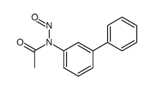 N-biphenyl-3-yl-N-nitroso-acetamide Structure