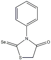 4-Thiazolidinone,3-phenyl-2-selenoxo- Structure
