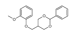 5-((2-METHOXYPHENOXY)METHYL)-2-PHENYL-1,3-DIOXANE picture