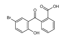 2-(5'-bromo-2'-hydroxybenzoyl)benzoic acid Structure