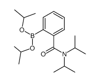 diisopropyl (2-(diisopropylcarbamoyl)phenyl)boronate Structure