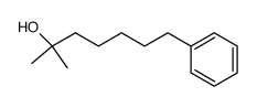 2-methyl-7-phenyl-heptan-2-ol Structure