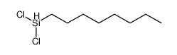 OCTYL DICHLOROSILANE Structure