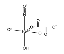 aquo nitrosyldihydroxo oxalato rhenic acid Structure