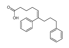 6,9-diphenylnon-5-enoic acid结构式