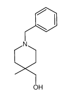 (1-benzyl-4-methylpiperidin-4-yl)methanol结构式