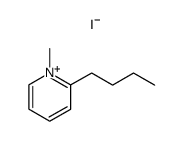 N-methyl-2-butyl-pyridinium iodide Structure