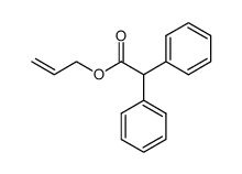 allyl 2,2-diphenylacetate结构式
