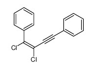 (1,2-dichloro-4-phenylbut-1-en-3-ynyl)benzene Structure