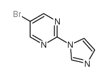 5-溴-2-(1h-咪唑-1-基)嘧啶结构式