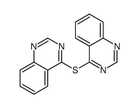 4-quinazolin-4-ylsulfanylquinazoline结构式