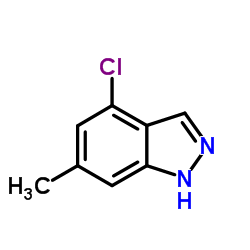 4-Chloro-6-methyl-1H-indazole structure