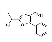 1-(4-methylfuro[3,2-c]quinolin-2-yl)ethanol结构式