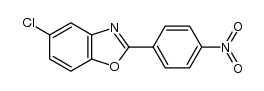 5-chloro-2-(4-nitrophenyl)benzoxazole结构式