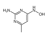 4(1H)-Pyrimidinone, 2-amino-6-methyl-, oxime (9CI)结构式