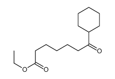 Ethyl 7-cyclohexyl-7-oxoheptanoate Structure