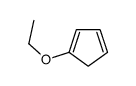 1-ethoxycyclopenta-1,3-diene Structure