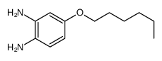 4-hexoxybenzene-1,2-diamine结构式