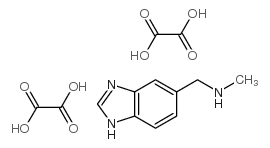 1-(3H-benzimidazol-5-yl)-N-methylmethanamine,oxalic acid结构式
