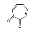 cyclohepta-3,6-diene-1,2-dione结构式