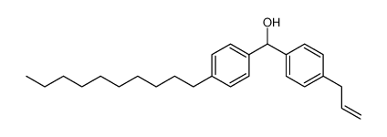 (4-allylphenyl)-(4-decylphenyl)-methanol Structure